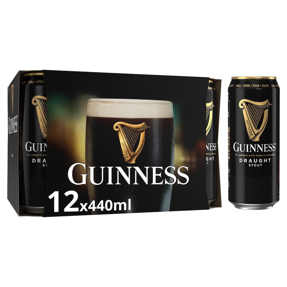 image 1 of Guinness Draught 12 X 440Ml