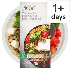 Tesco Finest Watermelon, Feta & Sweet Babyleaf Salad 205g