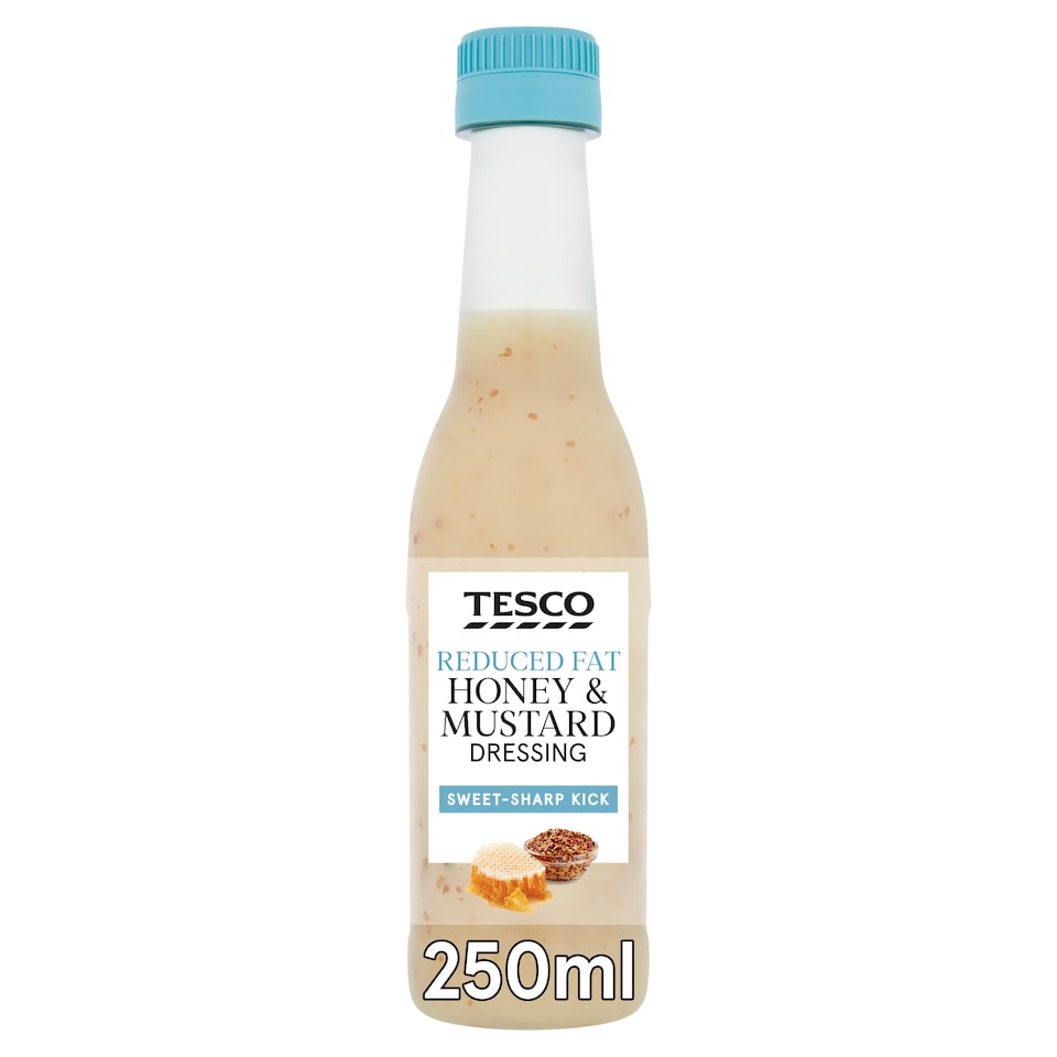 Tesco Reduced Fat Honey & Mustard Dressing 250Ml