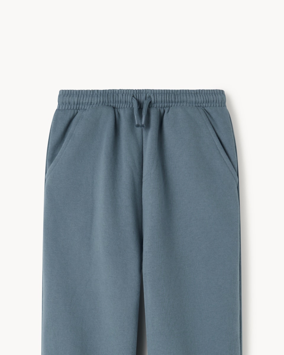 image 1 of F&F Boys Cotton Rich Joggers in Blue