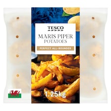 Tesco Welsh Maris Piper Potatoes 1.25Kg