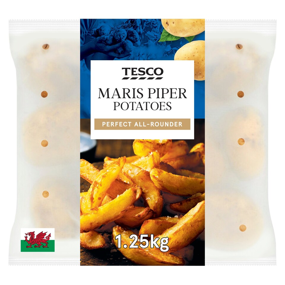 Tesco Welsh Maris Piper Potatoes 1.25Kg