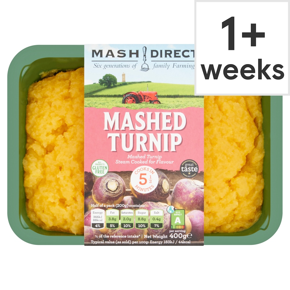 Mash Direct Mashed Turnip 400G