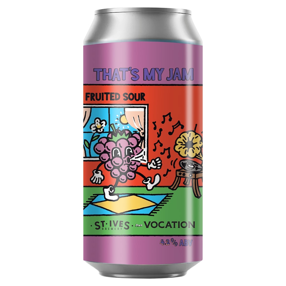 St. Ives Brewery That's My Jam Fruited Sour Beer 440ml