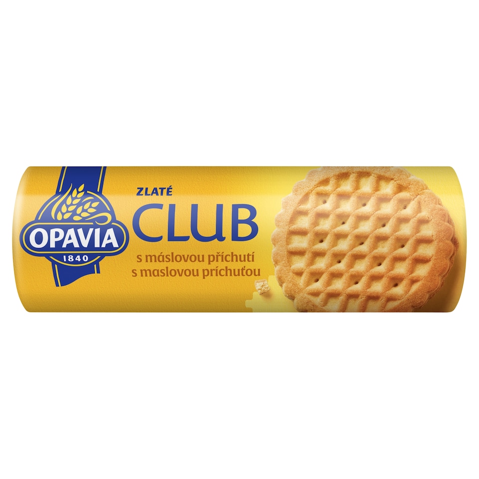 Opavia Zlaté Club Cookies with Butter Flavour 140 g