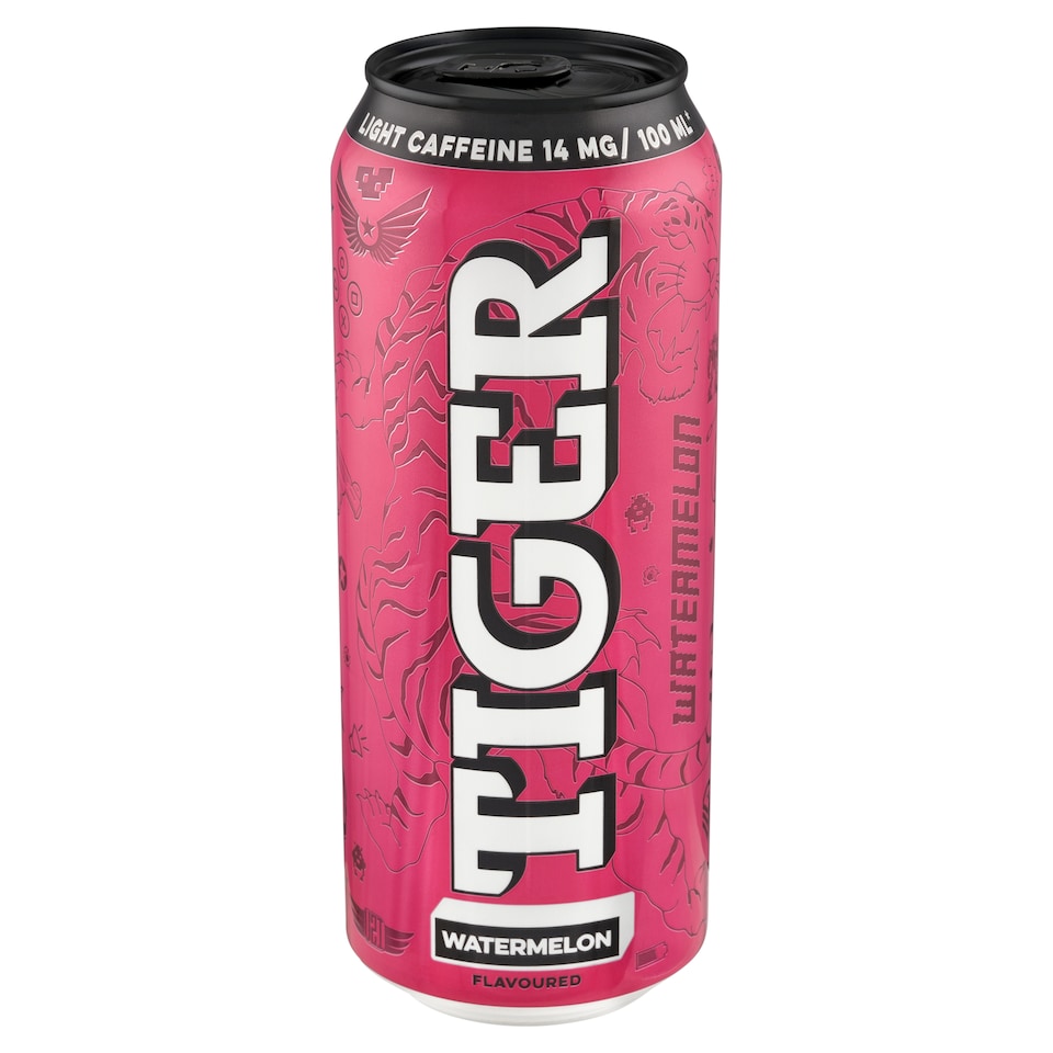 Tiger Watermelon sýtený nealkoholický nápoj 500 ml