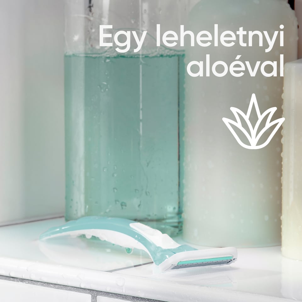 Gillette Venus Extra Comfort Sensitive Eldobható Borotva, 3 Db/Csomag  1. kép