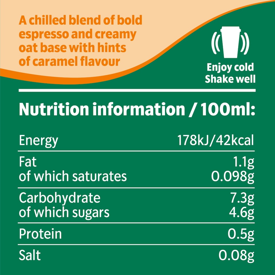 image 1 of Starbucks Oat Caramel Macchiato Iced Coffee 220ml