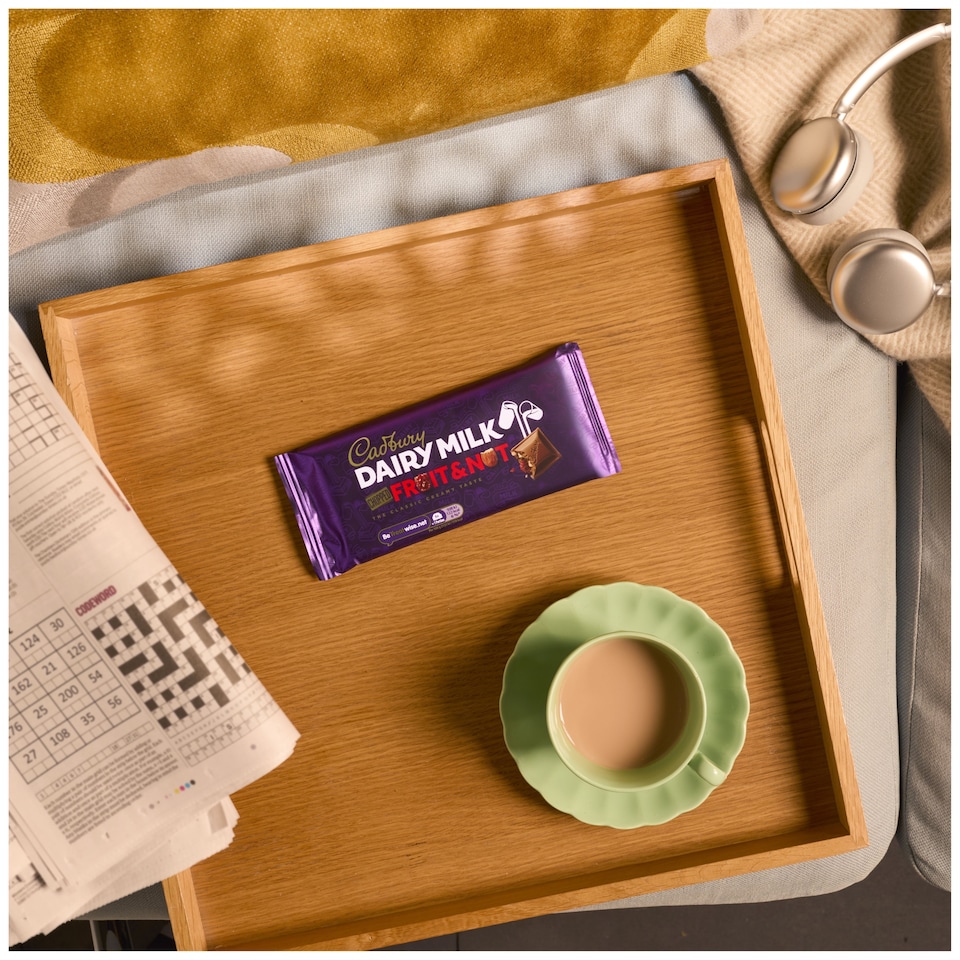image 1 of Cadbury Dairy Milk Chocolate Fruit & Nut Bar 110G