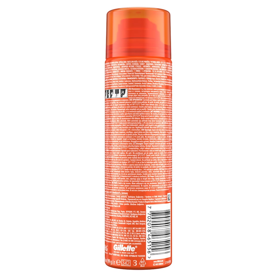 obrázok 1 z Gillette Fusion Hydratačný Gél Na Holenie Pre Mužov S Kakaovým Maslom, 200ml