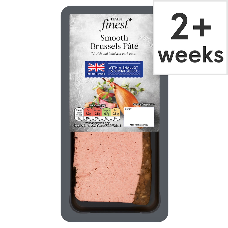 Tesco Finest Smooth Brussels Pâté 150g