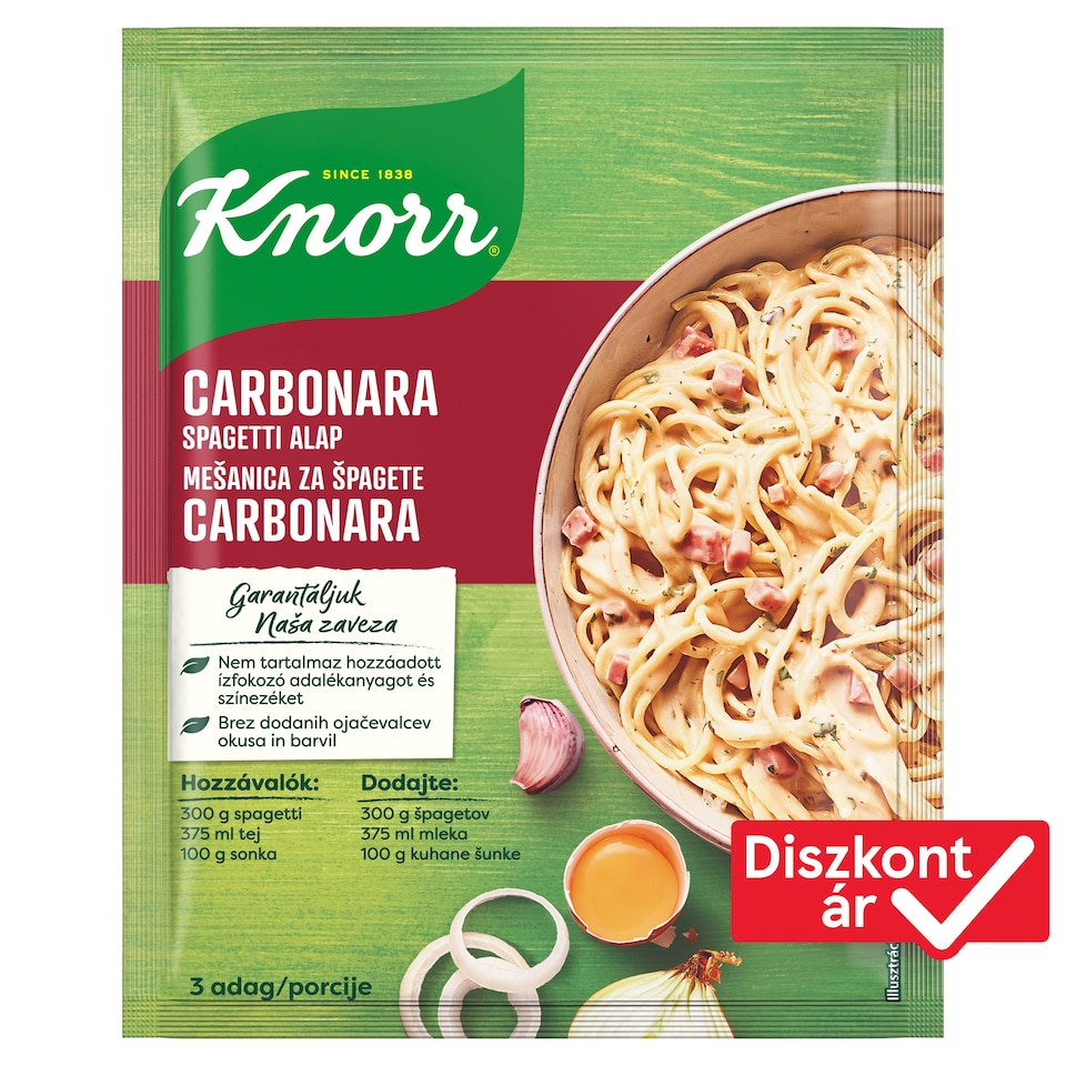 Knorr Carbonara Spaghetti Base 36 g