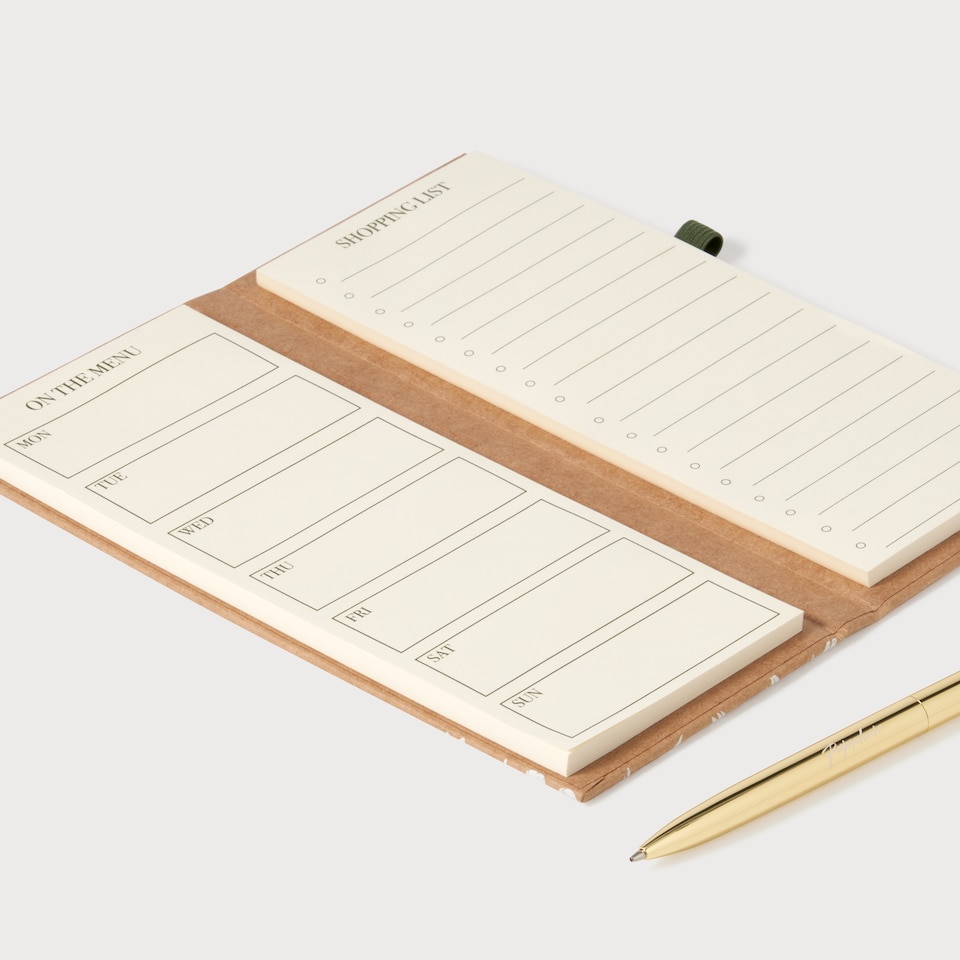 image 1 of Paperchase Full Bloom Meal Planner