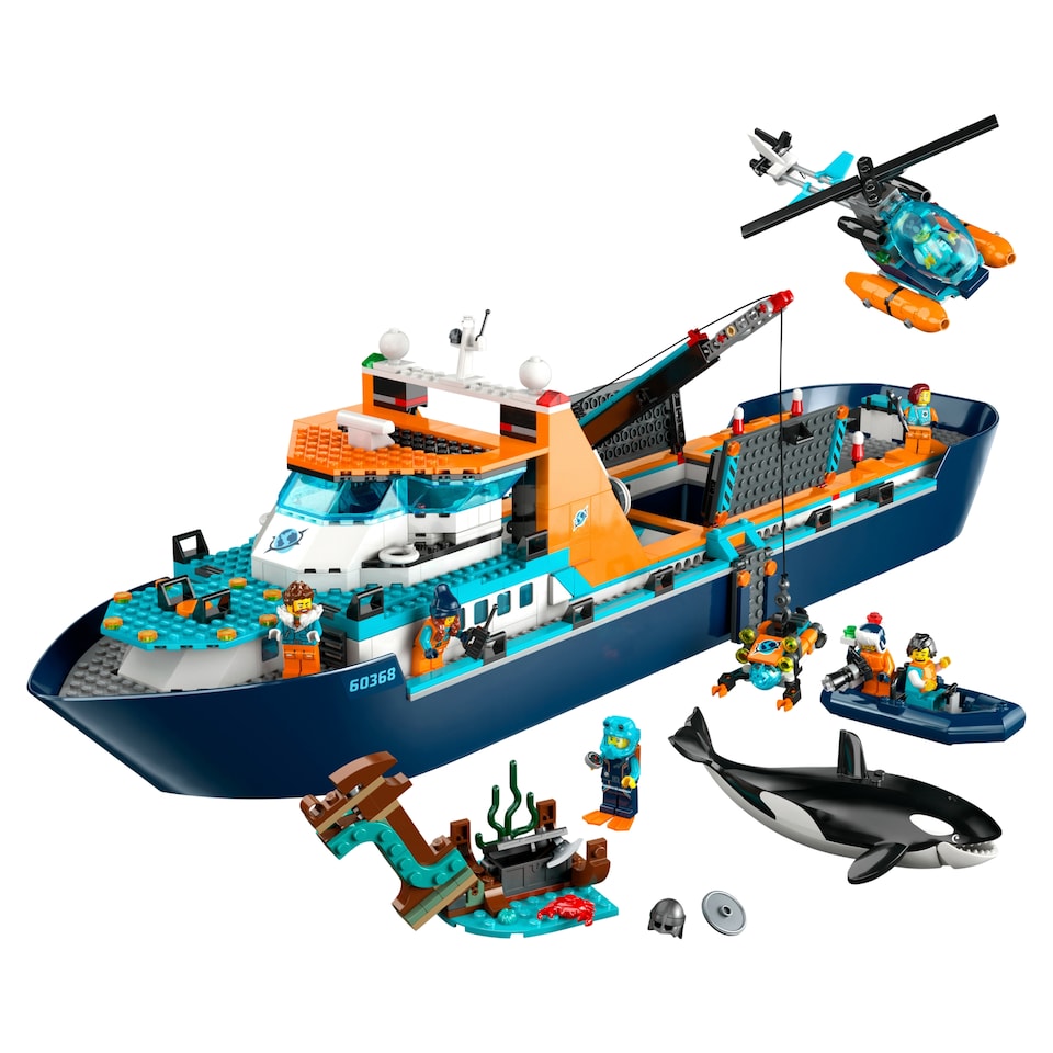 image 1 of LEGO City 60368 Arctic Explorer Ship