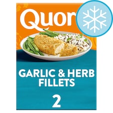 Quorn Garlic & Herb Fillets 2 Pack 200g