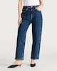image 3 of F&F Barrel Jeans  in Navy