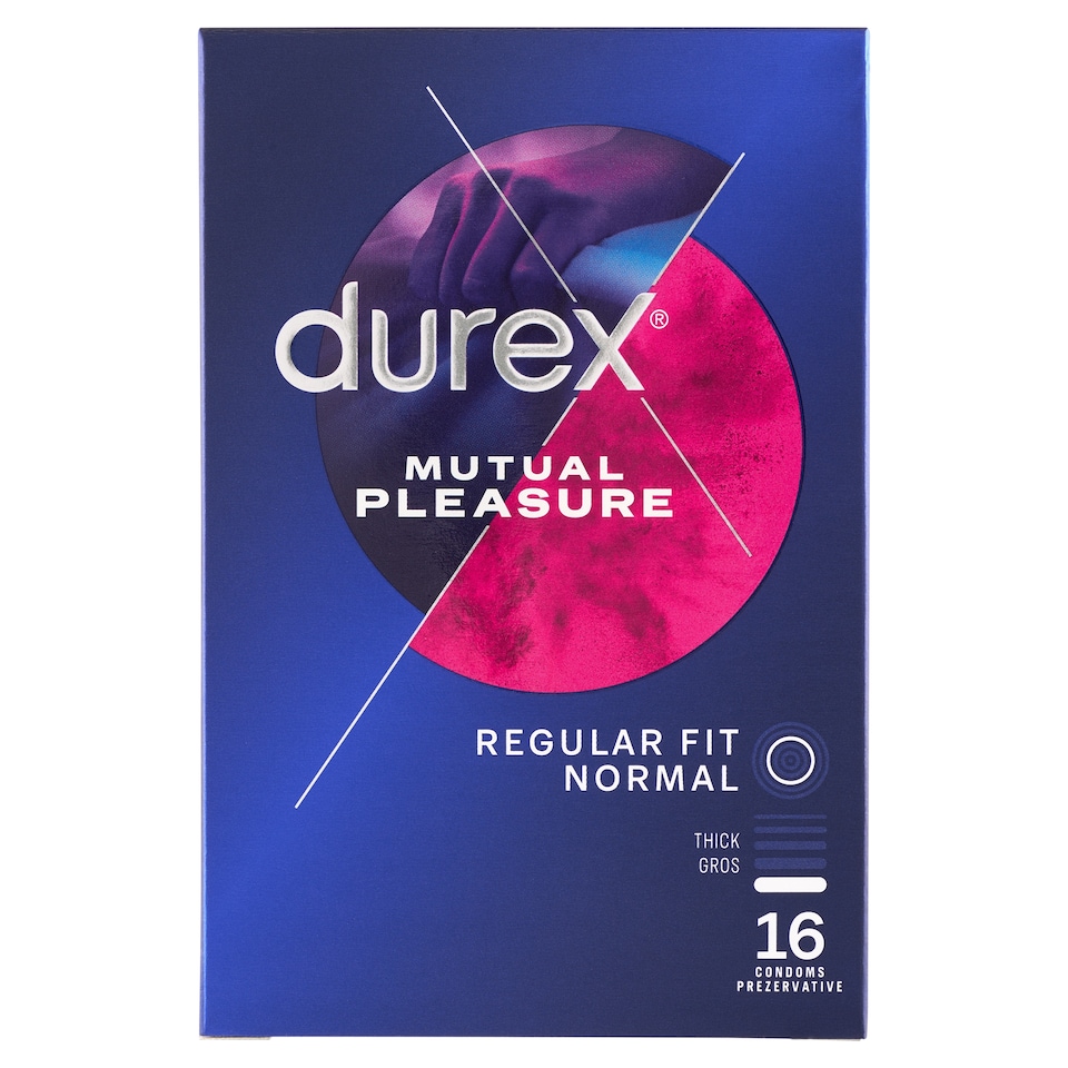 Durex Mutual Pleasure óvszer 16 db  1. kép