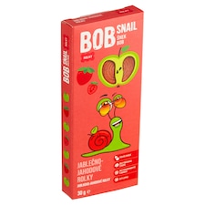 Šnek Bob Apple-Strawberry Fruitstrips 30g