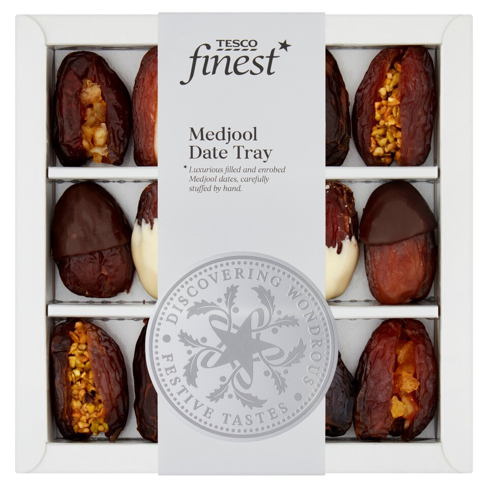 Tesco Finest Medjool Date Tray 275G