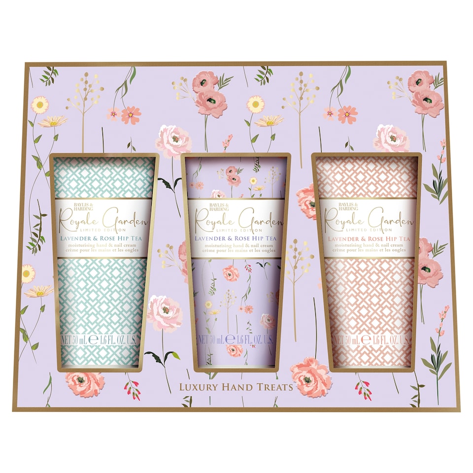 image 1 of Baylis & Harding Royale Garden Luxury Hand Treats Gift Set
