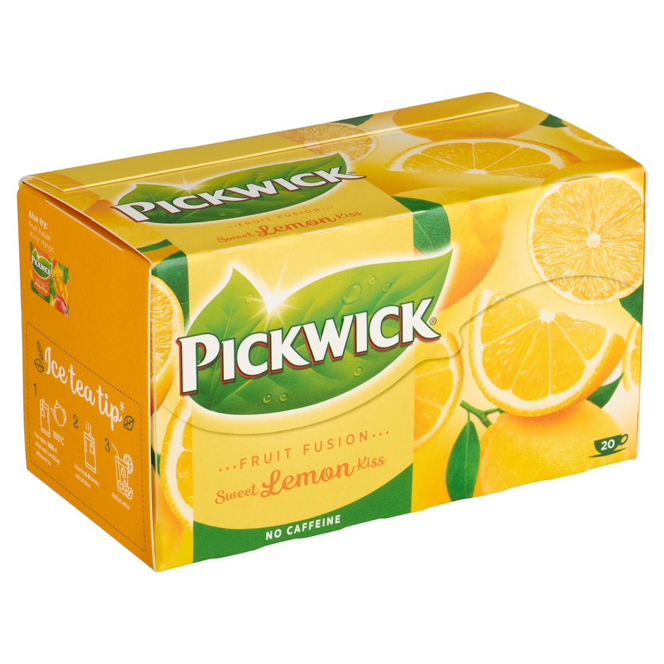 Obrázek 1 pro produkt Pickwick Fruit Fusion Ovocný čaj aromatizovaný s citrusovým oplodím 20 x 2g (40g)