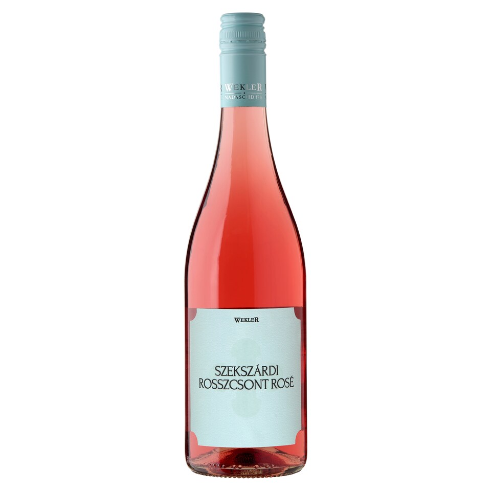 Wekler Szekszárdi Kékfrankos Rosé száraz rozébor 12,5% 0,75 l
