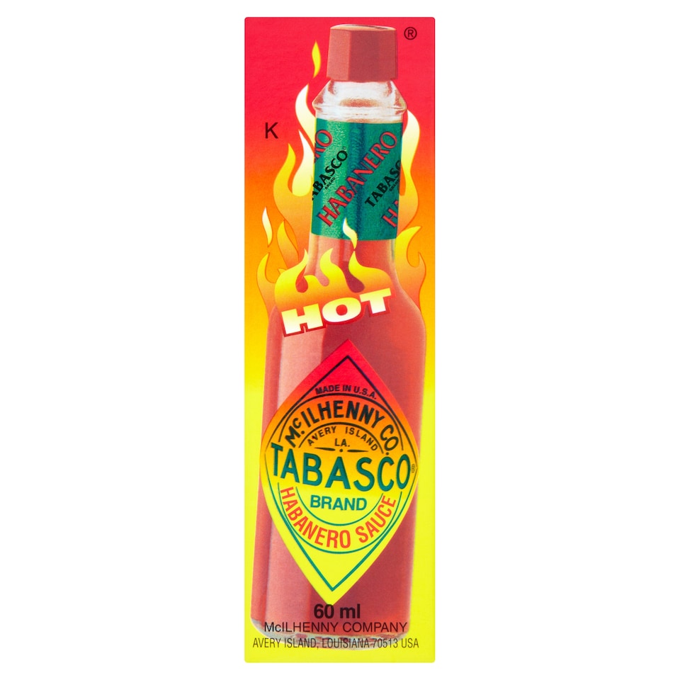 Obrázek 1 pro produkt Tabasco Habanero Pepper Sauce omáčka s chilli papričkami 60ml