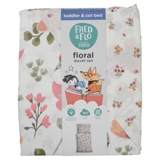 Fred & Flo Floral Toddler Bedding Set