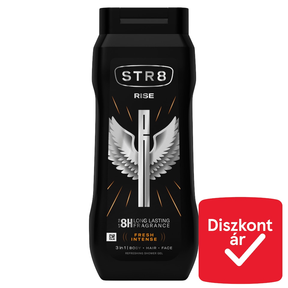 STR8 Rise 3 az 1-ben frissítő tusfürdő 400 ml
