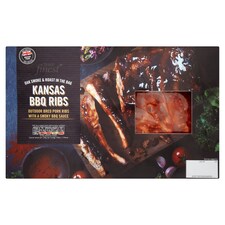 T. FIN* ROAST IN BAG BBQ PORK RIB RACK 855G