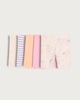 image 2 of F&F Girls 5-Pack Rainbow Unicorn Cycling Shorts  in Multi