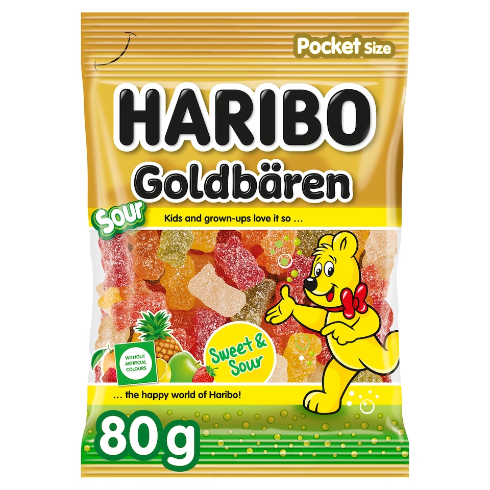 Haribo Jelly with Fruit Flavor 80g