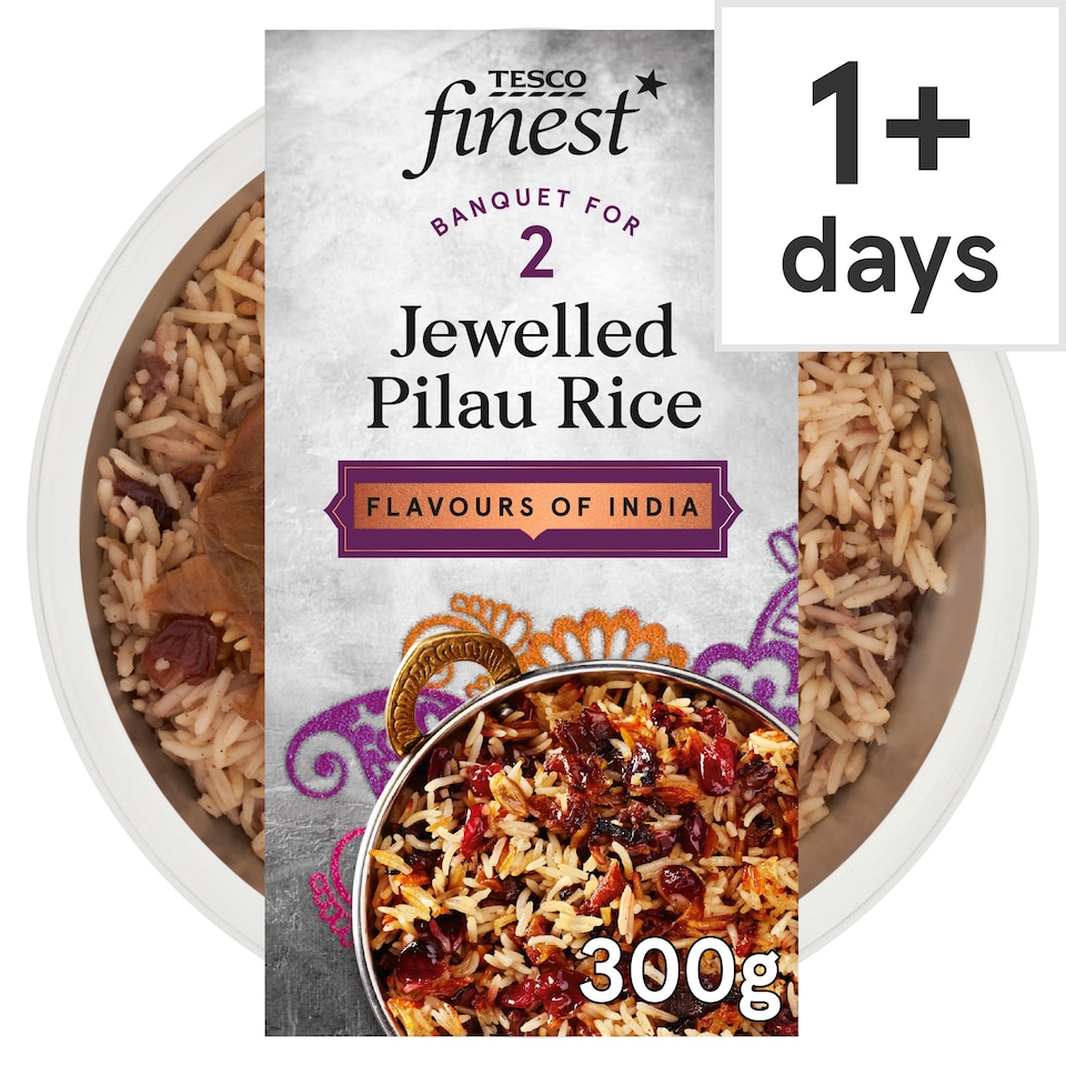 Tesco Finest Jewelled Pilau Rice 300g