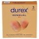 obrázok 2 z Durex Sensual prezervatívy XL 3 ks
