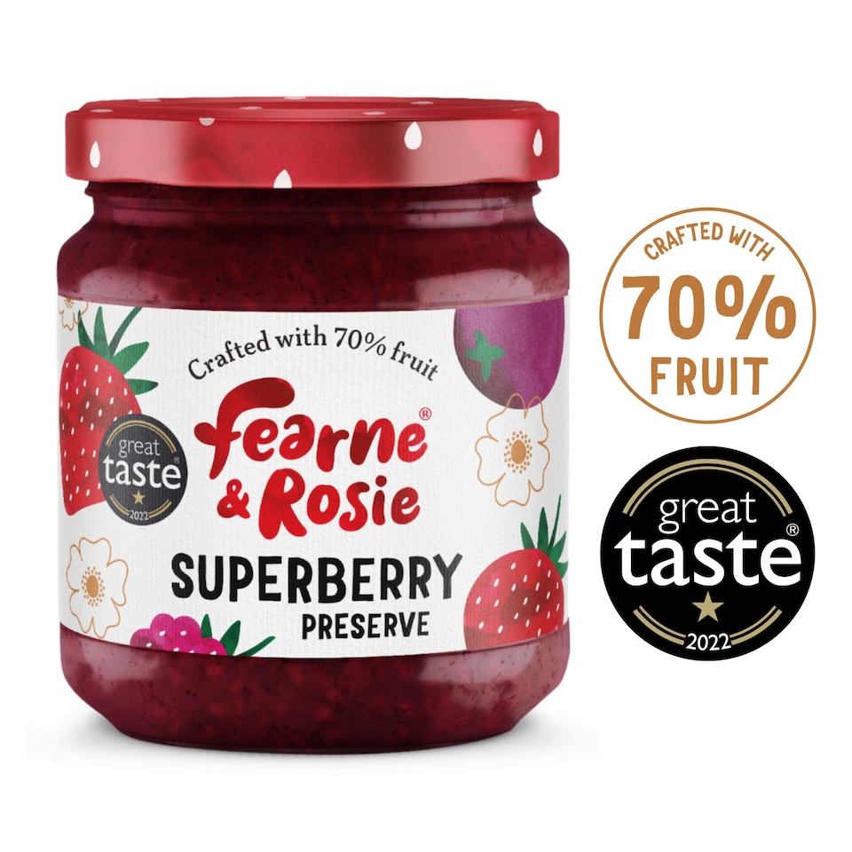 image 1 of Fearne & Rosie Superberry Preserve 310g