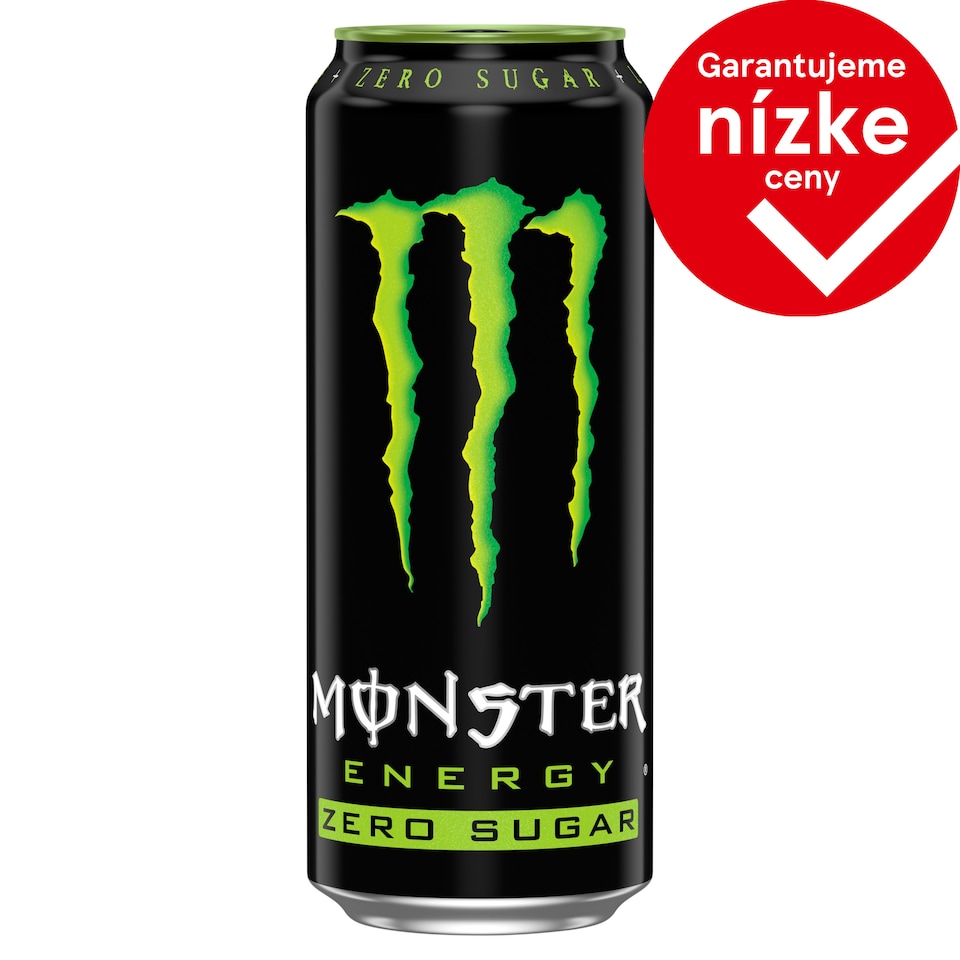 Monster Energy Zero Sugar Carbonated Energy Drink 500 ml