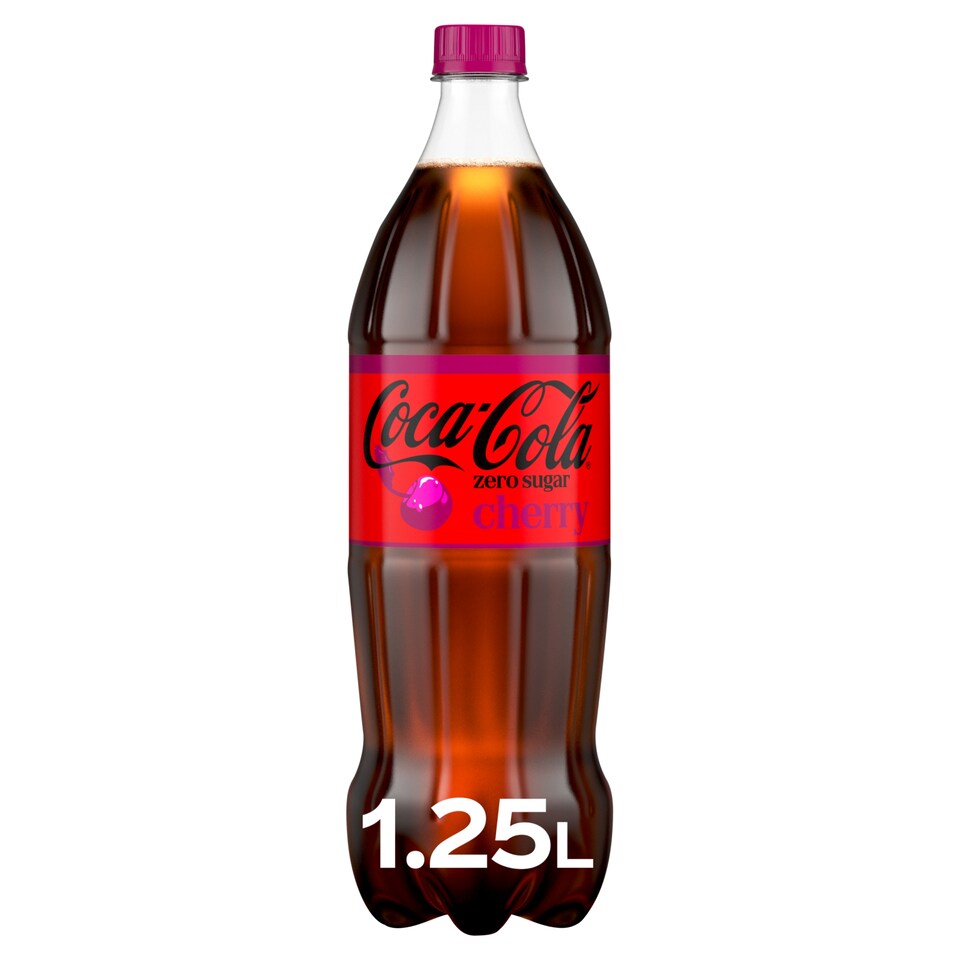 image 1 of Coke Zero Cherry 1.25Ltr