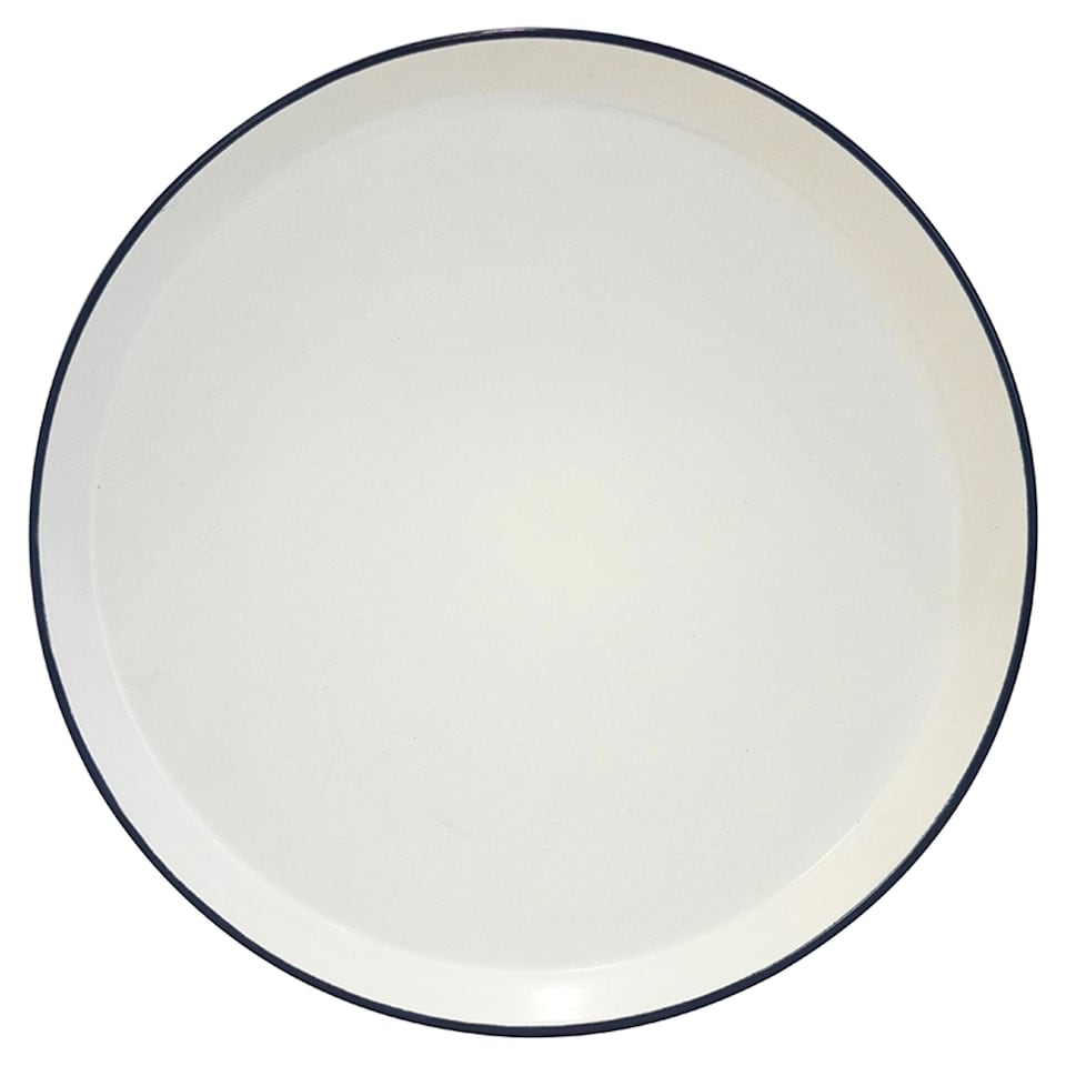F&F Home Aura Dinner Plate Matt Navy