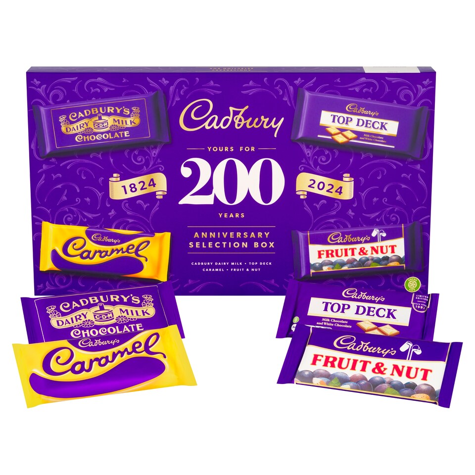 image 1 of Cadbury Chocolate 200 Years Anniversary Selection Box 420g