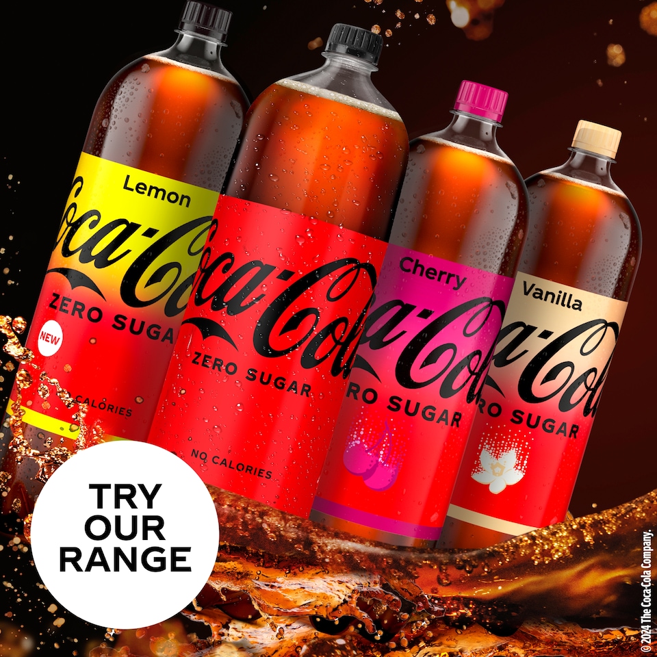 image 1 of Coca Cola Zero Sugar Vanilla 2L