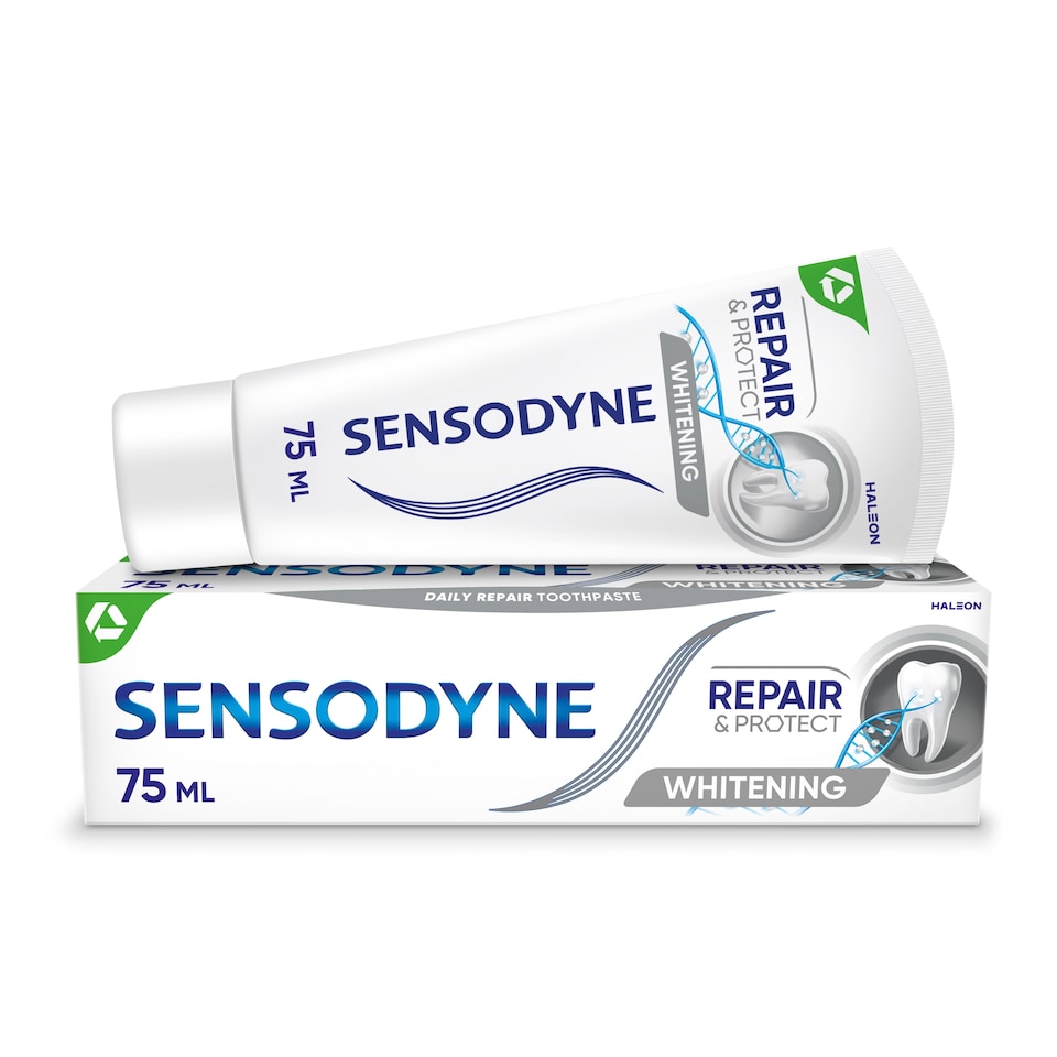 Sensodyne Repair & Protect Whitening fluoridos fogkrém 75 ml  1. kép