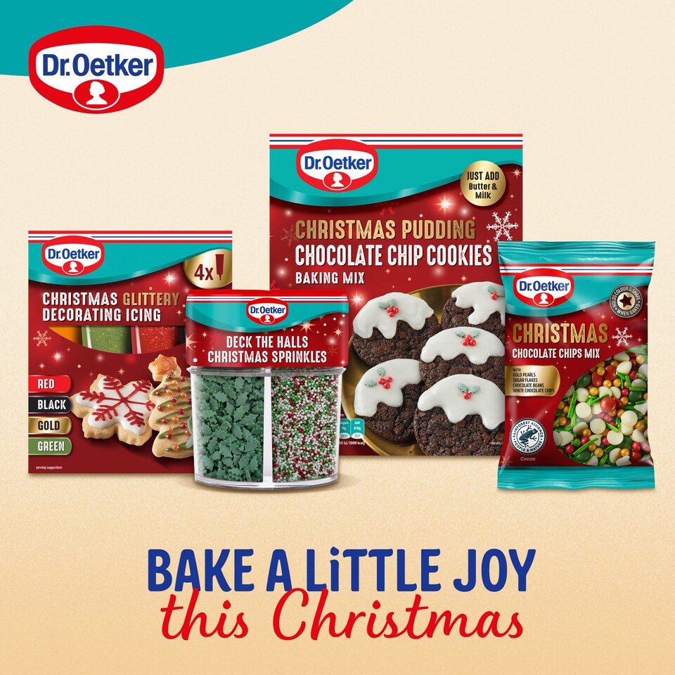 image 1 of Dr. Oetker Christmas Baking Cases 50 Pack