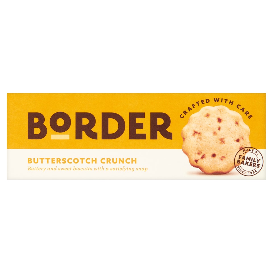 Border Butterscotch Crunch 135G
