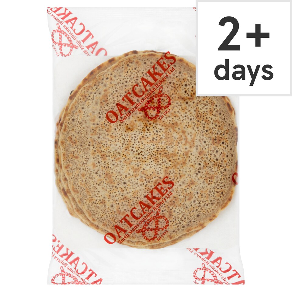 North Staffs Large Oatcakes 6 Pack
