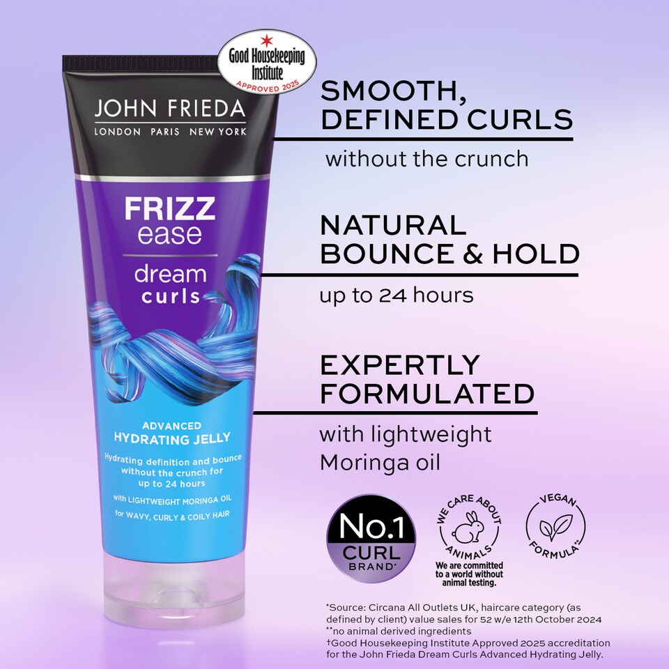 image 1 of John Frieda Frizz Ease Dream Curl Hydrating Jelly 200ml