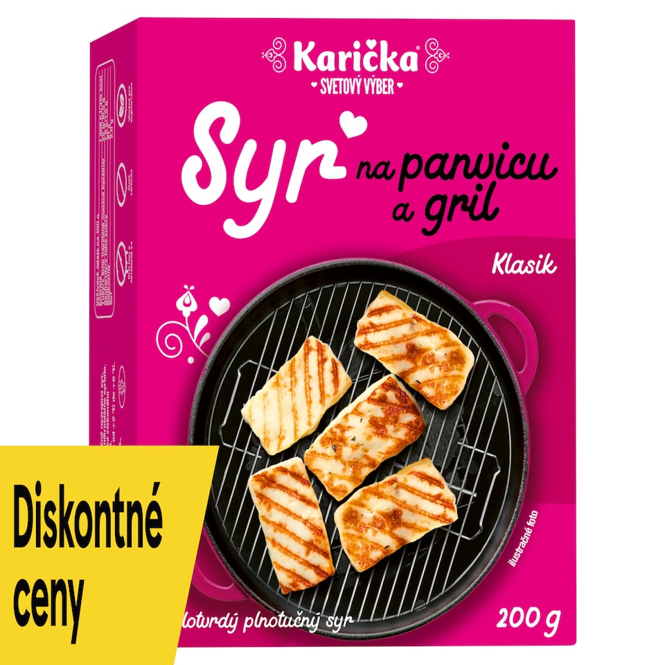 Karička Syr na panvicu a gril typu Halloumi Klasik 200 g