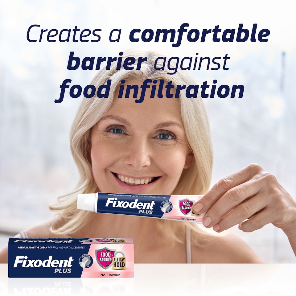 image 1 of Fixodent Plus Bestfood Seal Adhesive 40G