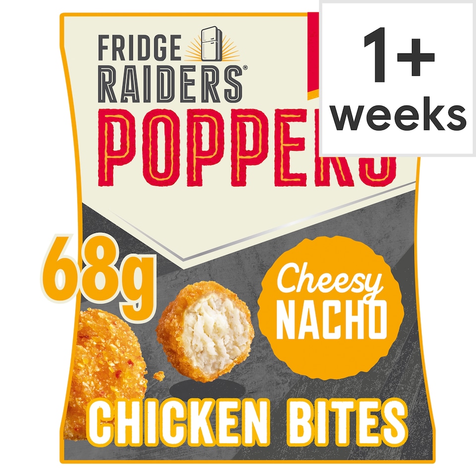Fridge Raiders Poppers Cheese Nacho 68g
