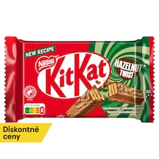 KitKat 4finger lieskovooriešková príchuť, mramorovaný 41,5 g