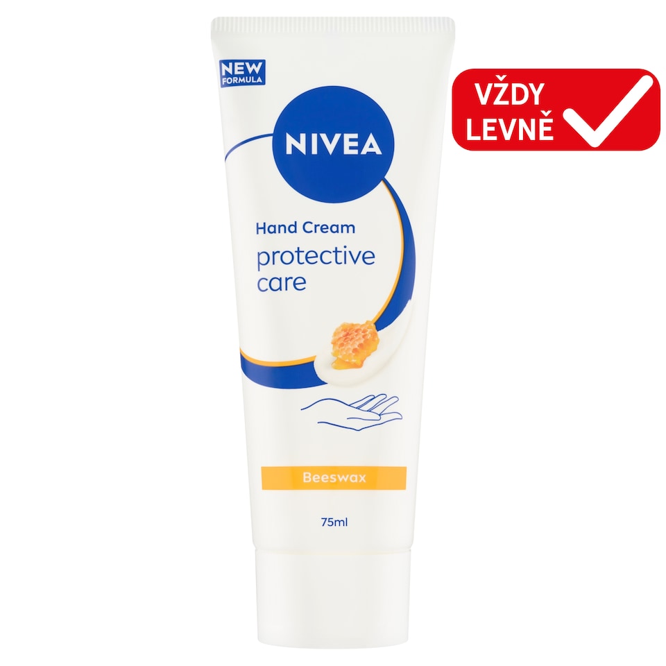 image 1 of Nivea Protective Care Hand Cream with Beeswax 75ml